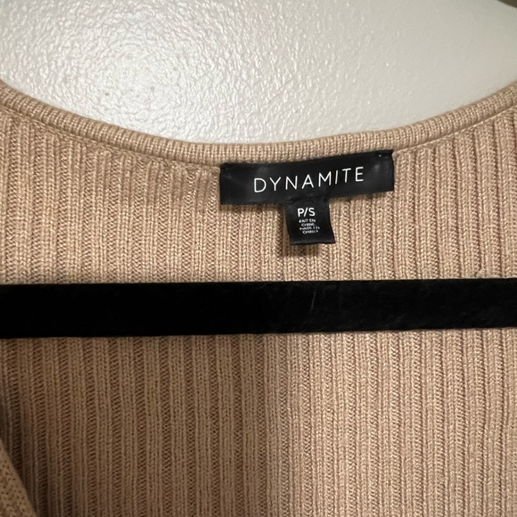 Beige Dynamite Cardigan size small - Picture 3 of 4
